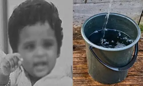 தண்ணீர் வாளியில் விழுந்து மூழ்கிய ஒன்றரை வயது ஆண் குழந்தை உயிரிழப்பு