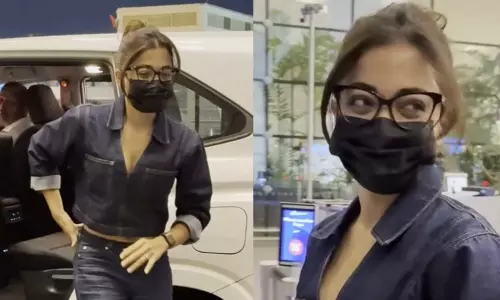 ராஷ்மிகா மந்தனாவுக்கு முகத்தில் சிகிச்சை: போட்டோவுக்கு ‘போஸ்’ தர மறுப்பு