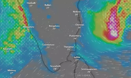 வங்கக்கடலில் உருவானது ‘மோந்தா புயல்: சென்னை, திருவள்ளூரில் கனமழைக்கு வாய்ப்பு