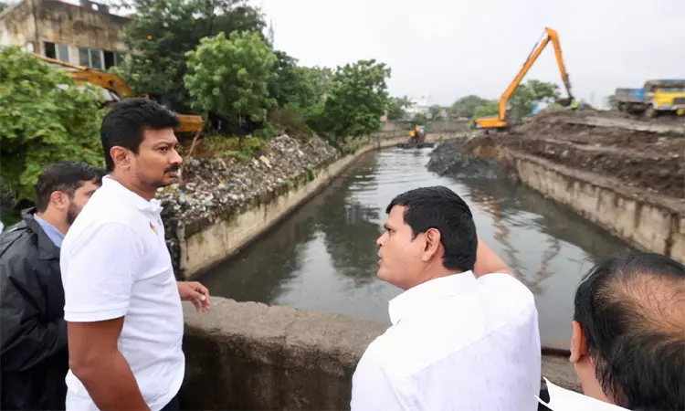 எவ்வளவு மழை பெய்தாலும் அதை எதிர்கொள்ள அரசு தயாராக இருக்கிறது: உதயநிதி ஸ்டாலின் எவ்வளவு மழை பெய்தாலும் அதை எதிர்கொள்ள அரசு தயாராக இருக்கிறது: உதயநிதி ஸ்டாலின்