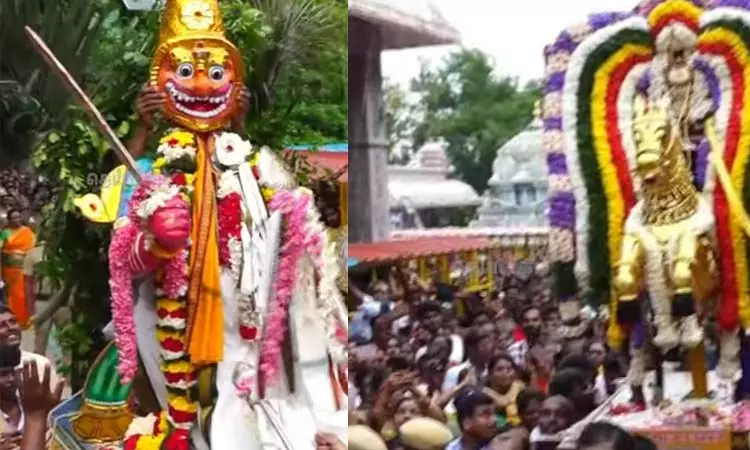 முருகன் கோவில்களில் விமரிசையாக நடைபெற்ற சூரசம்ஹார உற்சவம்