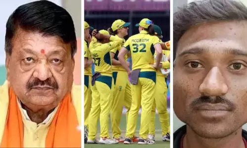 ஆஸி. வீராங்கனைகளுக்கு இளைஞர் பாலியல் தொல்லை; பாஜக மந்திரி சர்ச்சை கருத்து ஆஸி. வீராங்கனைகளுக்கு இளைஞர் பாலியல் தொல்லை; பாஜக மந்திரி சர்ச்சை கருத்து