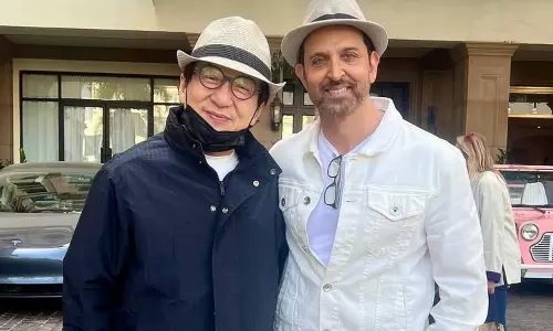 Pic Talk: Hrithik Roshan’s Fanboy Moment with Jackie Chan in California