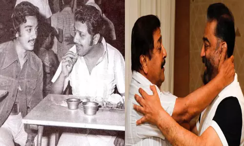 நடிகர் சிவகுமாருக்கு பிறந்தநாள் வாழ்த்து தெரிவித்த கமல்ஹாசன் நடிகர் சிவகுமாருக்கு பிறந்தநாள் வாழ்த்து தெரிவித்த கமல்ஹாசன்