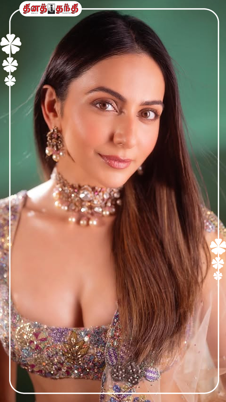 நடிகை ரகுல் பிரீத் சிங்கின் லேட்டஸ்ட் கிளிக்ஸ்!