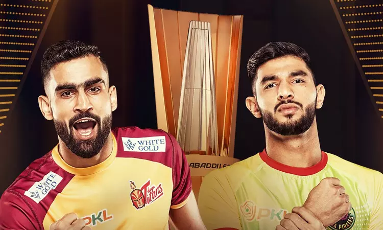 புரோ கபடி லீக்: தெலுங்கு டைட்டன்ஸ் - பாட்னா பைரேட்ஸ் அணிகள் இன்று மோதல்