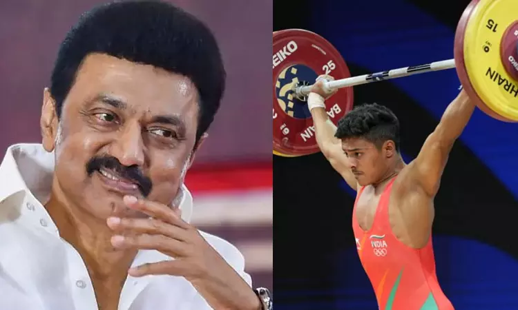 ஆசிய இளையோர் விளையாட்டு: 2 வெள்ளிப் பதக்கங்களை வென்ற தமிழக வீரருக்கு மு.க.ஸ்டாலின் வாழ்த்து ஆசிய இளையோர் விளையாட்டு: 2 வெள்ளிப் பதக்கங்களை வென்ற தமிழக வீரருக்கு மு.க.ஸ்டாலின் வாழ்த்து