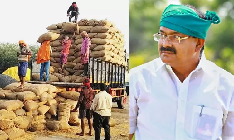 நாளொன்றுக்கு 30 ஆயிரம் மெட்ரிக் டன் நெல் கொள்முதல்: அமைச்சர் சக்கரபாணி தகவல் நாளொன்றுக்கு 30 ஆயிரம் மெட்ரிக் டன் நெல் கொள்முதல்: அமைச்சர் சக்கரபாணி தகவல்