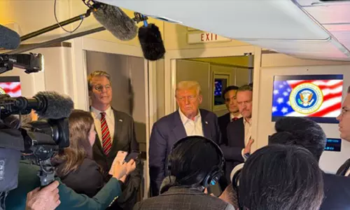 ரஷியாவின் அணுசக்தி ஏவுகணை பரிசோதனை பற்றிய கேள்விக்கு மிரட்டலாக பதிலளித்த டிரம்ப்