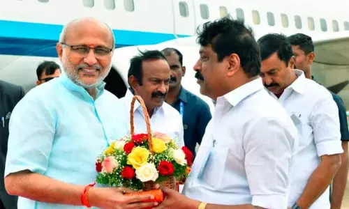 துணை ஜனாதிபதி சி.பி.ராதாகிருஷ்ணன் தமிழகம் வருகை