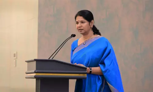 திமுக கூட்டணி மாபெரும் வெற்றி வாகை சூடிட உழைப்போம்: கனிமொழி எம்.பி. திமுக கூட்டணி மாபெரும் வெற்றி வாகை சூடிட உழைப்போம்: கனிமொழி எம்.பி.