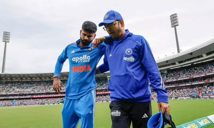 உடல்நிலையில் முன்னேற்றம்...சாதாரண வார்டுக்கு மாற்றப்பட்ட ஸ்ரேயாஸ் அய்யர்