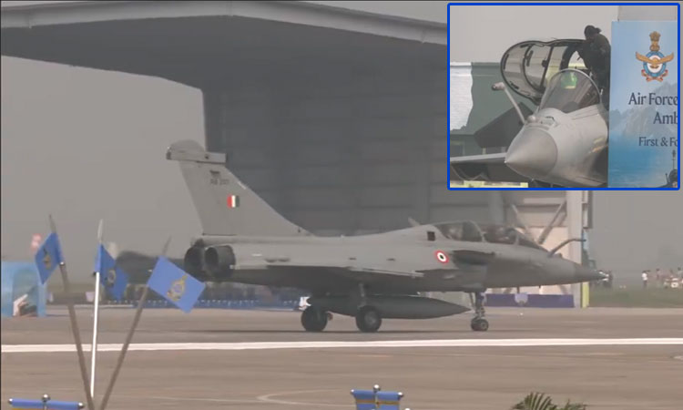 ரபேல் போர் விமானத்தில் பயணித்த ஜனாதிபதி திரவுபதி முர்மு