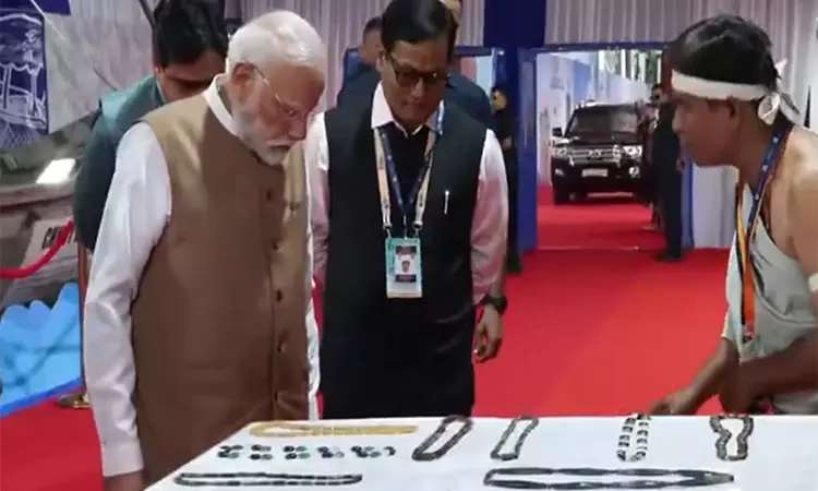 மும்பையில் நடைபெறும் இந்திய கடல்சார் மாநாடு - பிரதமர் மோடி பங்கேற்றார் மும்பையில் நடைபெறும் இந்திய கடல்சார் மாநாடு - பிரதமர் மோடி பங்கேற்றார்