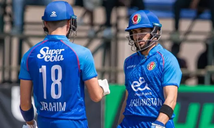 இப்ராகிம் ஜட்ரான் அரைசதம்... ஆப்கானிஸ்தான் 180 ரன்கள் குவிப்பு