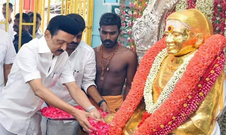 முத்துராமலிங்க தேவர் நினைவிடத்தில் முதல்-அமைச்சர் மு.க.ஸ்டாலின் இன்று மரியாதை