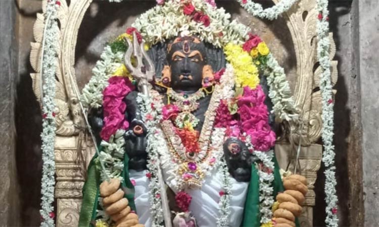 வளர்பிறை அஷ்டமி:  திருச்சேறை சாரபரமேஸ்வரர் கோவிலில் கால பைரவருக்கு சிறப்பு  பூஜை