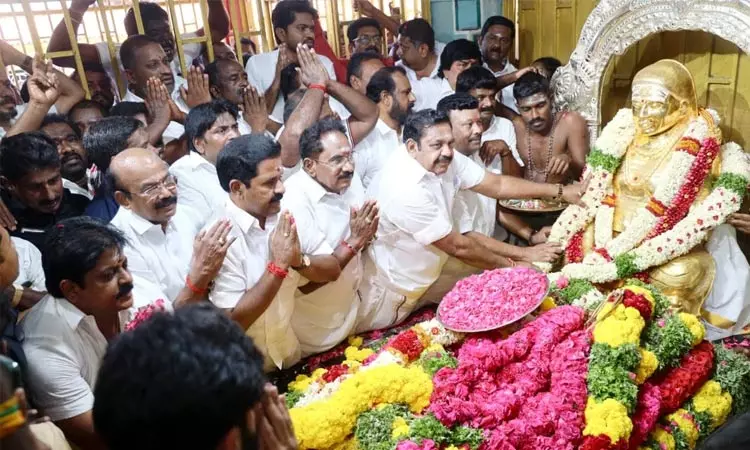 முத்துராமலிங்க தேவருக்கு பாரத ரத்னா விருது கொடுக்க வேண்டும் - எடப்பாடி பழனிசாமி மீண்டும் வலியுறுத்தல் முத்துராமலிங்க தேவருக்கு பாரத ரத்னா விருது கொடுக்க வேண்டும் - எடப்பாடி பழனிசாமி மீண்டும் வலியுறுத்தல்