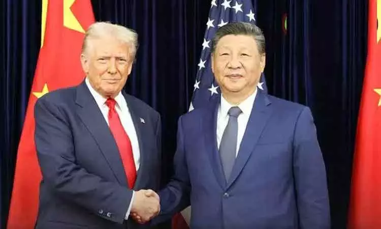 சீனப் பொருட்கள் மீதான வரியை 10 சதவீதம் குறைப்பதாக... ... இன்றைய முக்கிய செய்திகள் சில வரிகளில்... 30-10-2025 சீனப் பொருட்கள் மீதான வரியை 10 சதவீதம் குறைப்பதாக... ... இன்றைய முக்கிய செய்திகள் சில வரிகளில்... 30-10-2025