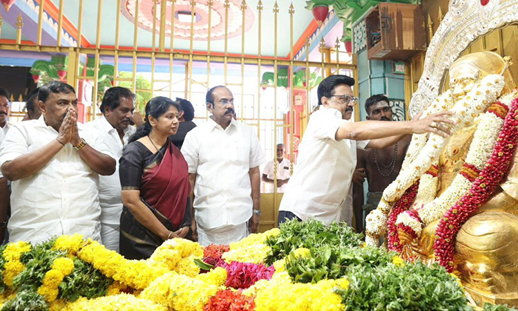 பசும்பொன்னில் மாபெரும் திருமண மண்டபம் கட்டப்படும் - முதல்-அமைச்சர் மு.க.ஸ்டாலின்