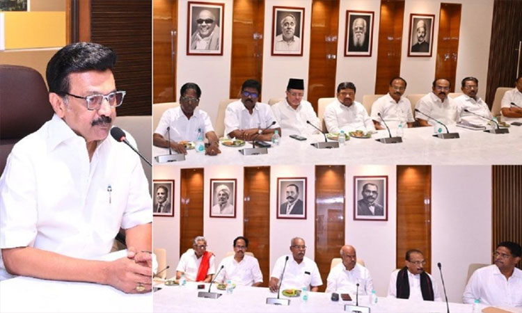 நவ. 2-ம் தேதி அனைத்து கட்சி கூட்டம்; 60 கட்சிகளுக்கு திமுக அழைப்பு