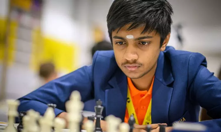 தமிழ்நாட்டின் 35-வது  கிராண்ட் மாஸ்டரானார் இளம்பரிதி