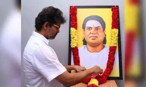 எளிய மக்களின் முன்னேற்றத்திற்காகத் வாழ்நாள் முழுவதும் பாடுபட்டவர் முத்துராமலிங்கத் தேவர் - விஜய் புகழாரம்