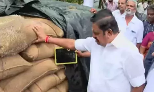 நெல் கொள்முதல் விவகாரத்தில் தி.மு.க. அரசு பச்சை பொய் கூறுகிறது:  எடப்பாடி பழனிசாமி குற்றச்சாட்டு