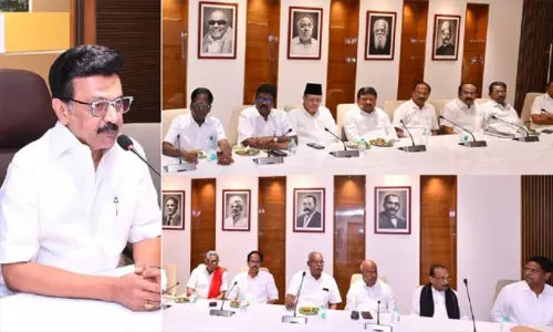 நவ. 2-ம் தேதி அனைத்து கட்சி கூட்டம்; 60 கட்சிகளுக்கு திமுக அழைப்பு நவ. 2-ம் தேதி அனைத்து கட்சி கூட்டம்; 60 கட்சிகளுக்கு திமுக அழைப்பு