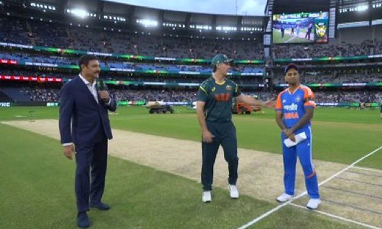 2-வது டி20: இந்தியாவுக்கு எதிராக ஆஸ்திரேலியா பந்துவீச்சு தேர்வு