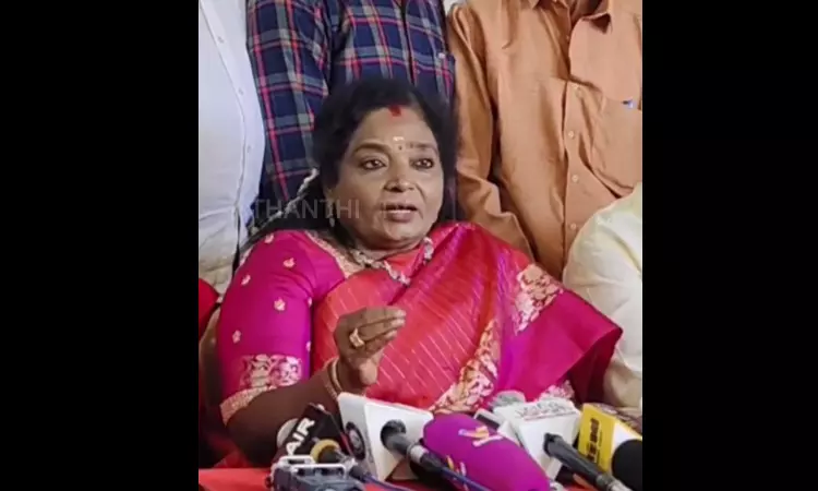 திமுக, மக்களிடம் பிரிவினையை உண்டாக்குகிறது - தமிழிசை சவுந்தரராஜன்