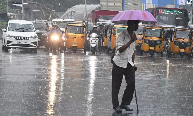 சென்னையில் வடகிழக்கு பருவமழை 29 சதவீதம் கூடுதலாக பெய்துள்ளது - வானிலை மையம் சென்னையில் வடகிழக்கு பருவமழை 29 சதவீதம் கூடுதலாக பெய்துள்ளது - வானிலை மையம்