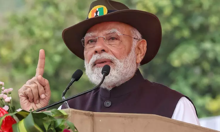 முழு காஷ்மீரையும் இந்தியாவுடன் ஒருங்கிணைக்க விரும்பினார் படேல்..ஆனால் நேரு அனுமதிக்கவில்லை - பிரதமர் மோடி பேச்சு