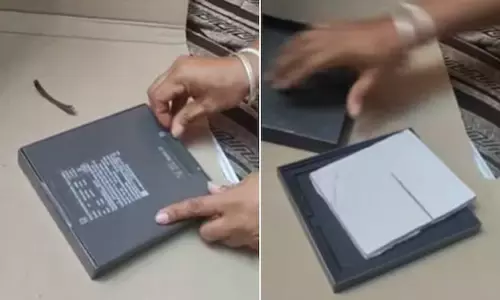 ஆன்லைனில் ரூ. 1.86 லட்சத்திற்கு செல்போன் ஆர்டர் செய்த ஐ.டி.ஊழியருக்கு காத்திருந்த அதிர்ச்சி