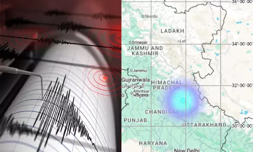 இமாச்சல பிரதேசத்தில் நிலநடுக்கம்: ரிக்டர் அளவில் 3.2 ஆக பதிவு