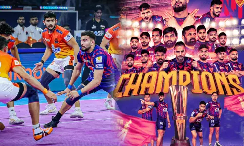 புரோ கபடி இறுதிப்போட்டி: புனேரி பால்டனை வீழ்த்தி தபாங் டெல்லி ’சாம்பியன்’