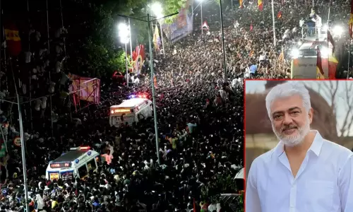 கரூர் சம்பவத்திற்கு ஒருவர் மட்டுமே பொறுப்பல்ல: நடிகர் அஜித்குமார் கருத்து