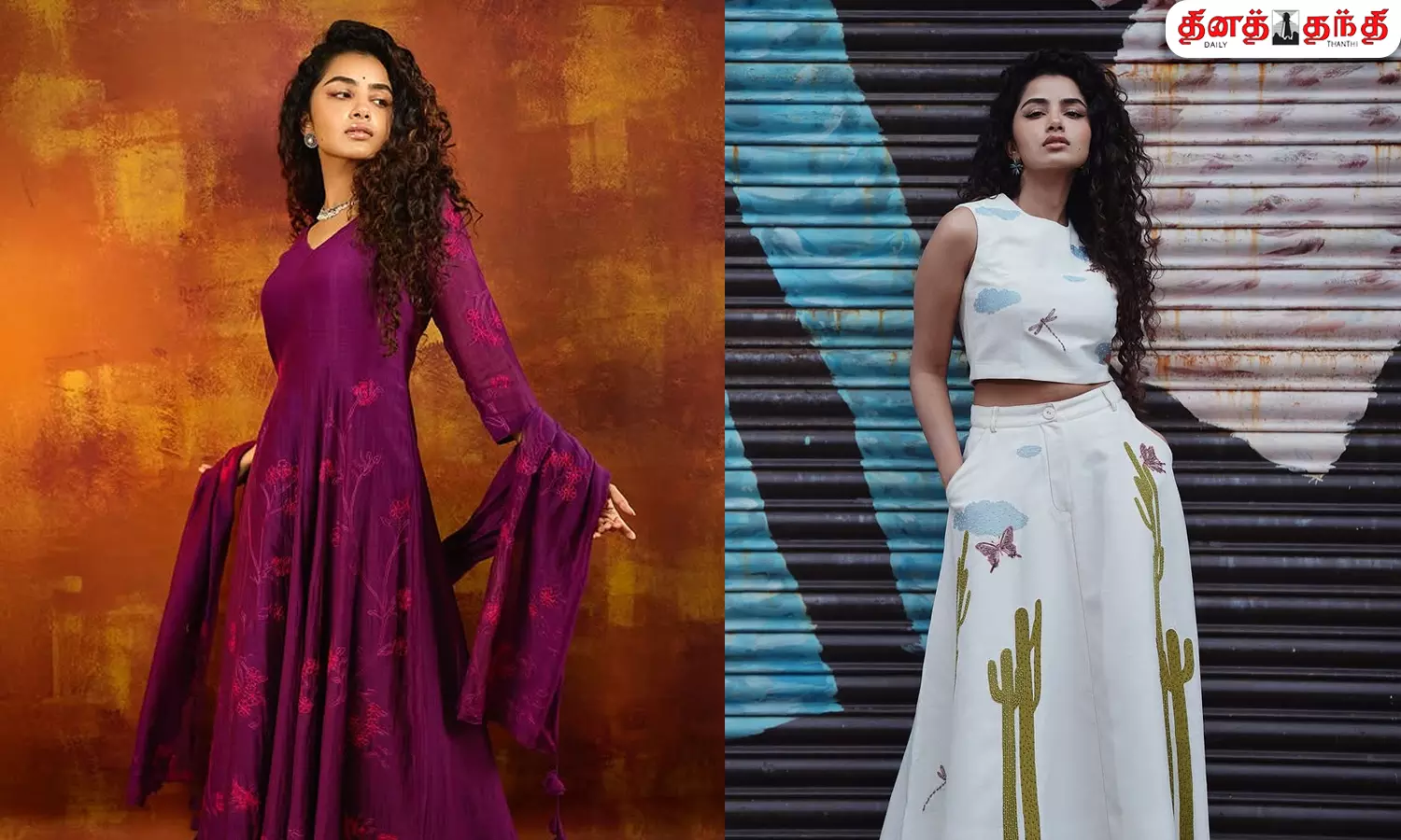 நடிகை அனுபமா பரமேஸ்வரனின் லேட்டஸ்ட் கிளிக்ஸ்!