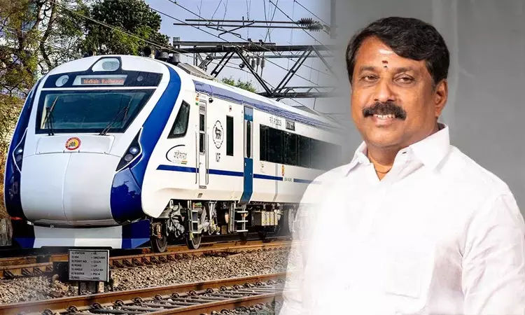 தென்னிந்தியாவை இணைக்கும் புதிய வந்தேபாரத் ரெயில் - நயினார் நாகேந்திரன் வரவேற்பு தென்னிந்தியாவை இணைக்கும் புதிய வந்தேபாரத் ரெயில் - நயினார் நாகேந்திரன் வரவேற்பு