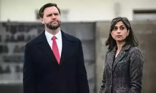 ‘உங்கள் மனைவியின் மதத்திலும் ஈடுபாடு காட்டுங்கள்’ - துணை அதிபருக்கு அமெரிக்க இந்து அமைப்பு வலியுறுத்தல் ‘உங்கள் மனைவியின் மதத்திலும் ஈடுபாடு காட்டுங்கள்’ - துணை அதிபருக்கு அமெரிக்க இந்து அமைப்பு வலியுறுத்தல்