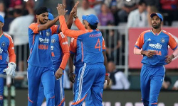 இந்திய ஆடவர் அணிக்கு 187 ரன்கள் இலக்கு