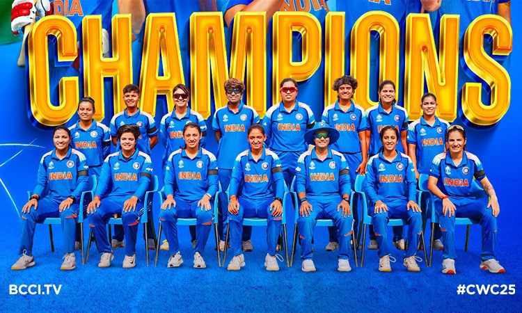 உலக கோப்பையை வென்ற இந்திய மகளிர் அணிக்கு  பிரதமர் மோடி, மு.க.ஸ்டாலின் வாழ்த்து