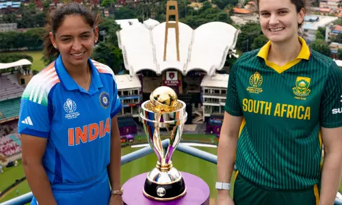 மகளிர் உலகக் கோப்பையை வெல்லப்போவது யார்? இந்தியா-தென் ஆப்பிரிக்கா இன்று மோதல் மகளிர் உலகக் கோப்பையை வெல்லப்போவது யார்? இந்தியா-தென் ஆப்பிரிக்கா இன்று மோதல்