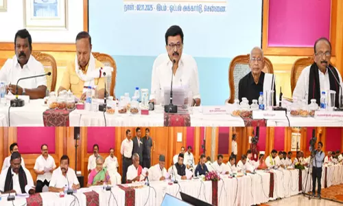 எஸ்.ஐ.ஆர். விவகாரம்; அனைத்து கட்சி கூட்டம் ஏன்? முதல்-அமைச்சர் மு.க. ஸ்டாலின் விளக்கம் எஸ்.ஐ.ஆர். விவகாரம்; அனைத்து கட்சி கூட்டம் ஏன்? முதல்-அமைச்சர் மு.க. ஸ்டாலின் விளக்கம்