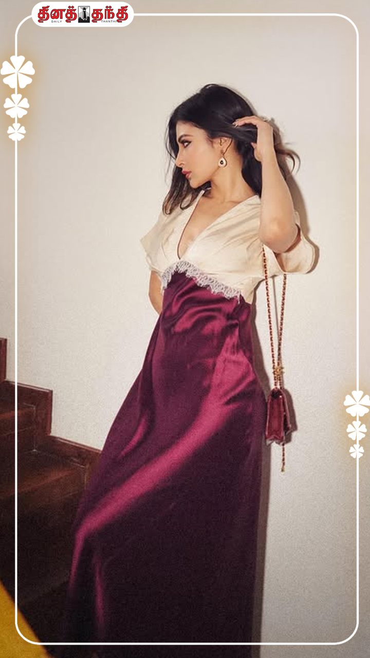 நடிகை மௌனி ராயின் லேட்டஸ்ட் கிளிக்ஸ்!