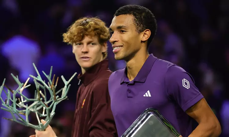 பாரீஸ் மாஸ்டர்ஸ் டென்னிஸ்: சாம்பியன் பட்டம் வென்றார் ஜானிக் சின்னெர்