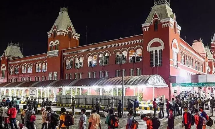 சென்ட்ரல் ரெயில் நிலையத்தில் முன்பதிவில்லாத டிக்கெட் எடுக்க புதிய வசதி