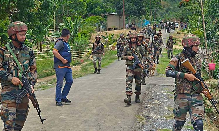 மணிப்பூர் என்கவுன்டர்: 4 பயங்கரவாதிகள் சுட்டுக்கொலை