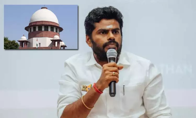 பாஜக முன்னாள் தலைவர் அண்ணாமலைக்கு எதிரான மனு தள்ளுபடி பாஜக முன்னாள் தலைவர் அண்ணாமலைக்கு எதிரான மனு தள்ளுபடி