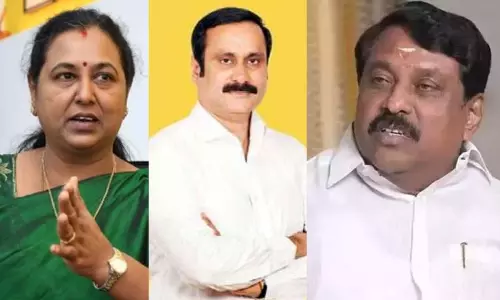 பா.ம.க., தே.மு.தி.க.வை கூட்டணிக்கு இழுக்கும் பா.ஜ.க.. நிர்வாகிகளுடன் மேலிட பொறுப்பாளர் இன்று ஆலோசனை